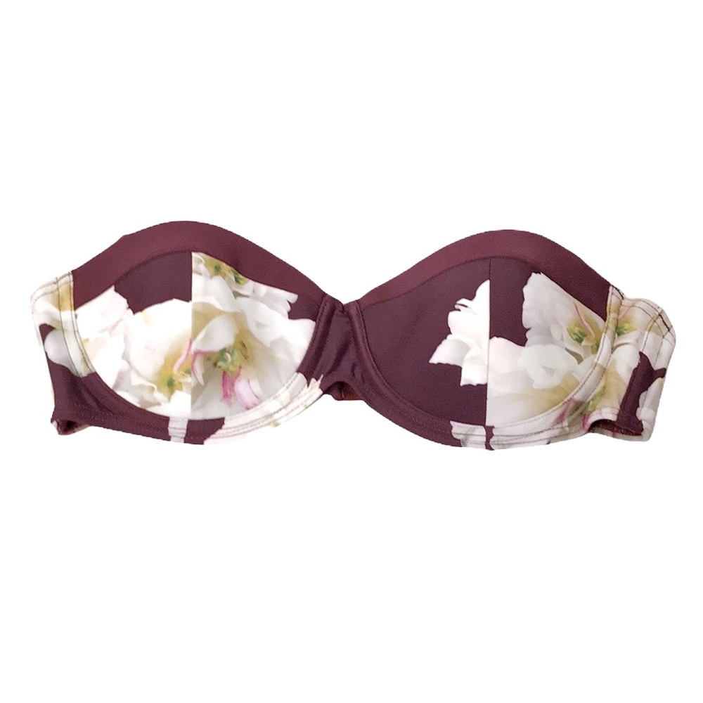 NWT TED BAKER LONDON Gardea Gardenia Bikini Top - Picture 10 of 11